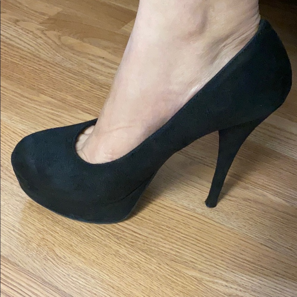 Black heels